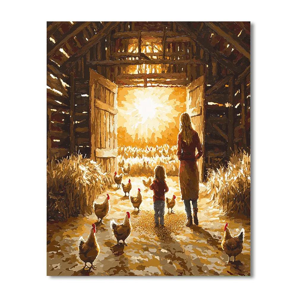 Morning Chores Paint By Numbers