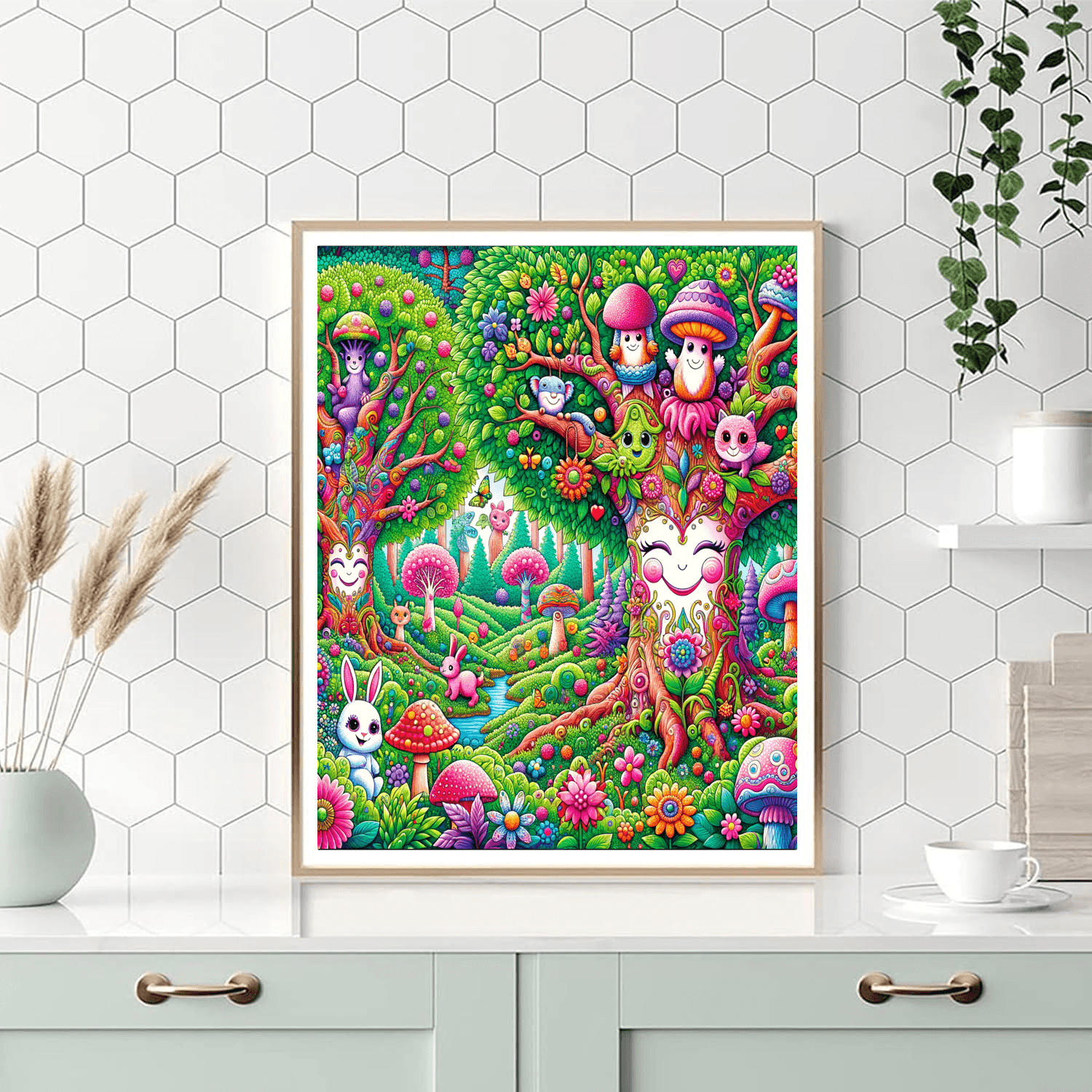 Magical Forest Journey Paint By Number