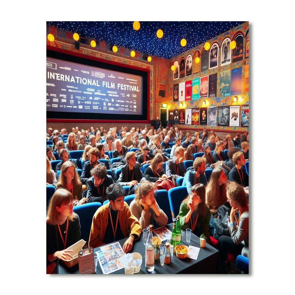 Utrecht International Film Festival - Netherlands Number Painting