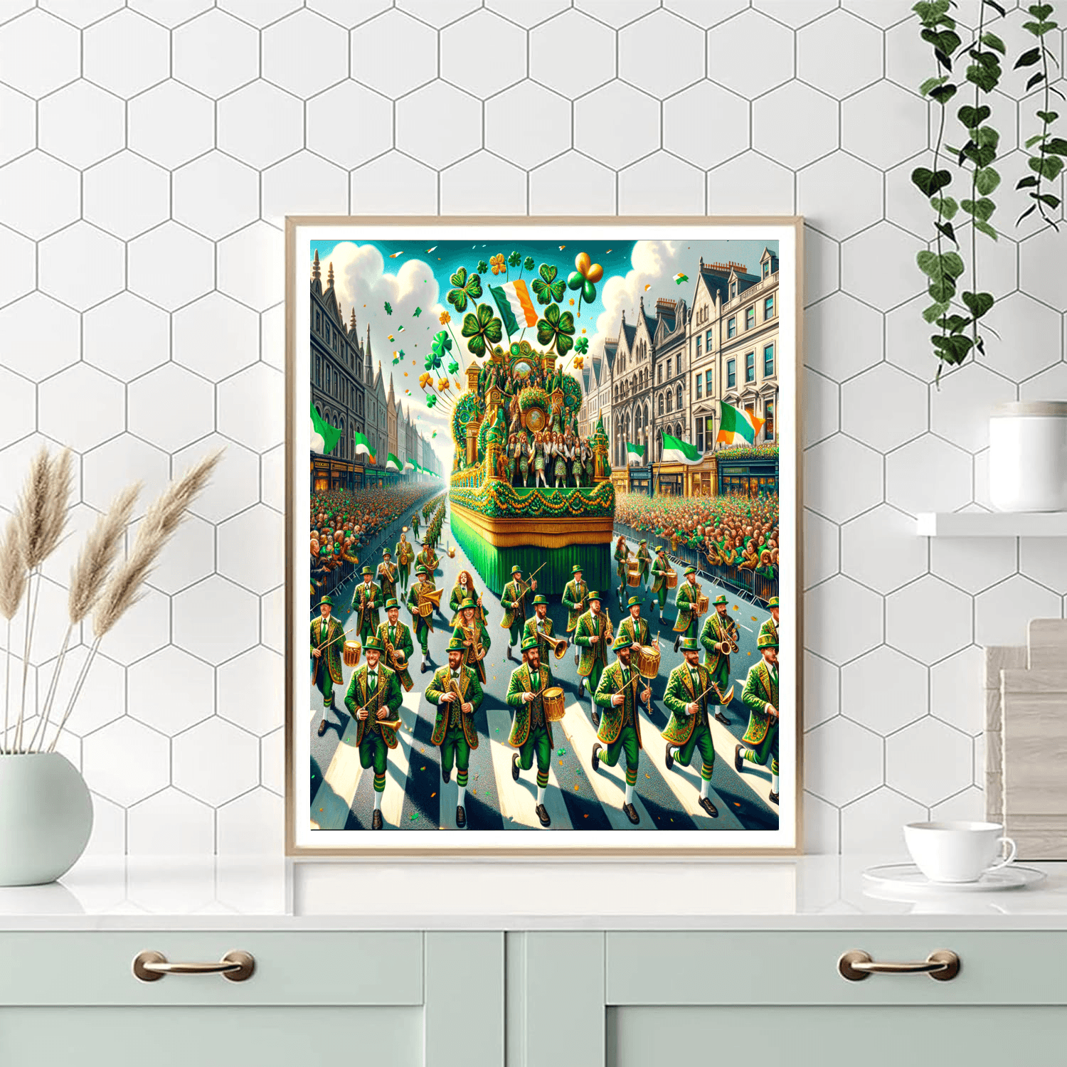 St. Patrick's Day - Ireland Paint By Color