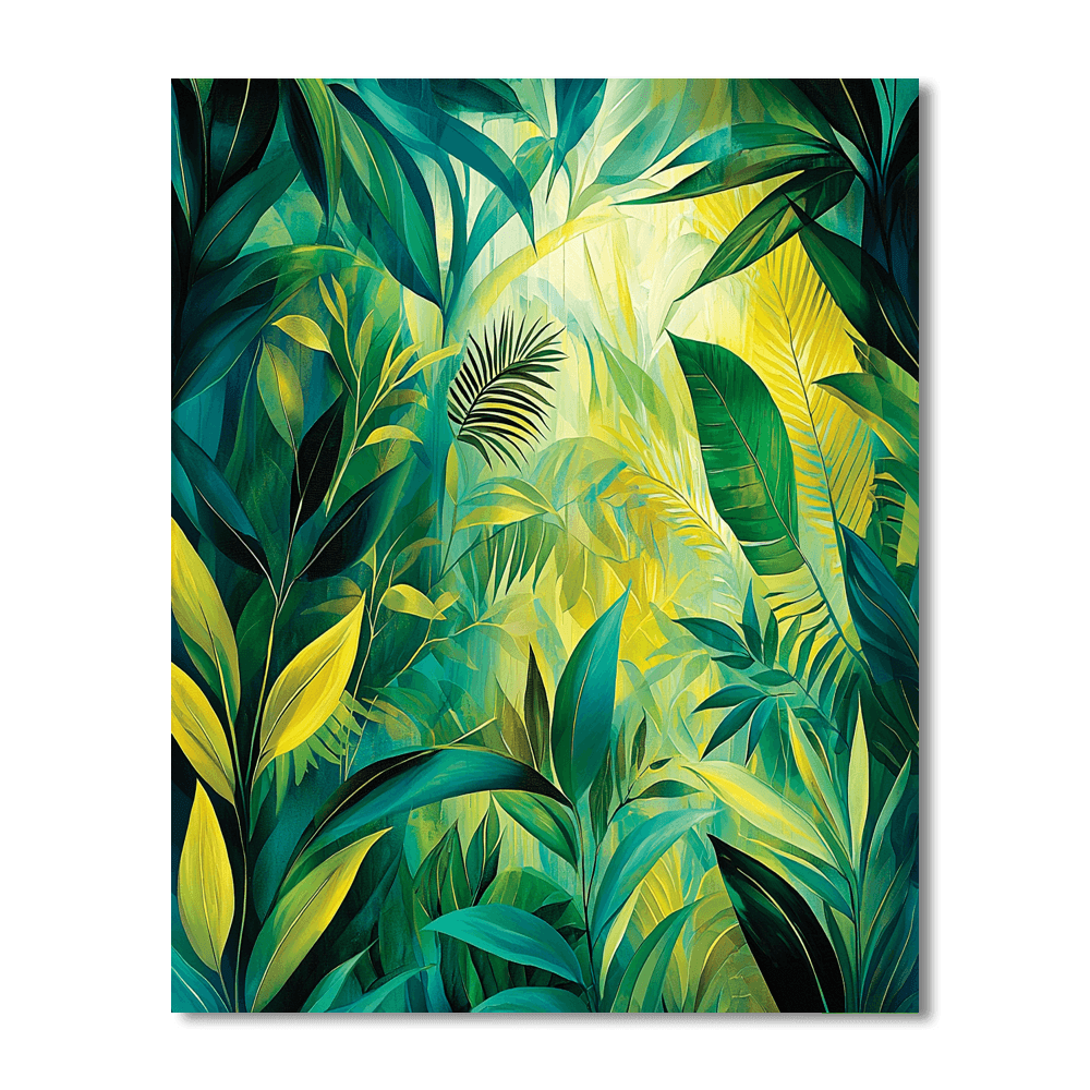 Salvador Dali Inspired Surreal Jungle Dream  Painting Number Kit