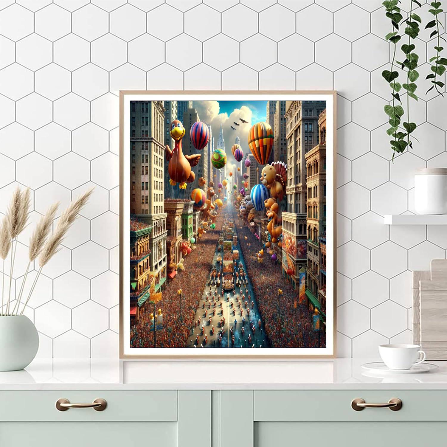 Macy's Thanksgiving Day Parade - New York Paint By Numbers Kits