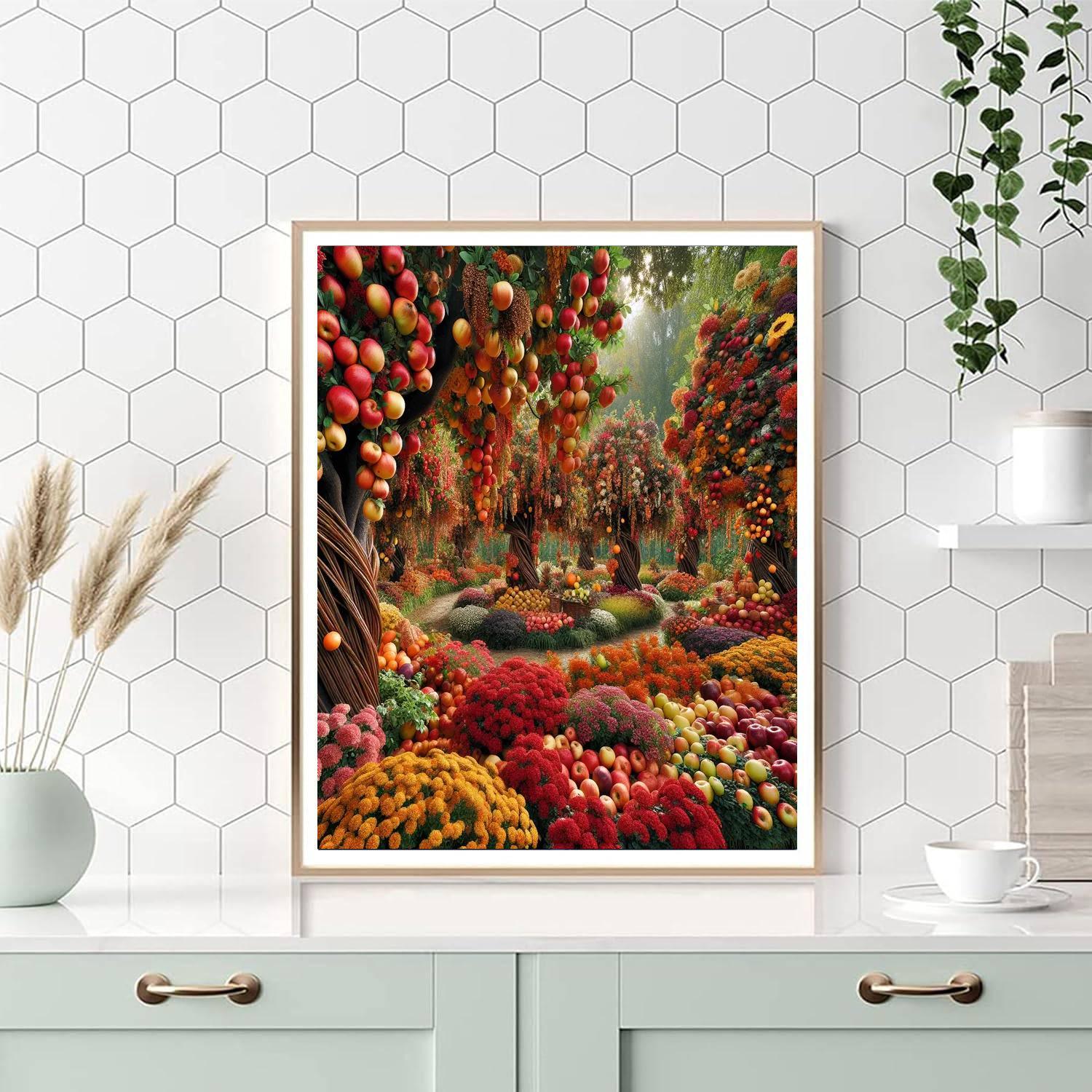 Floral Harvest Festival Paint By Number