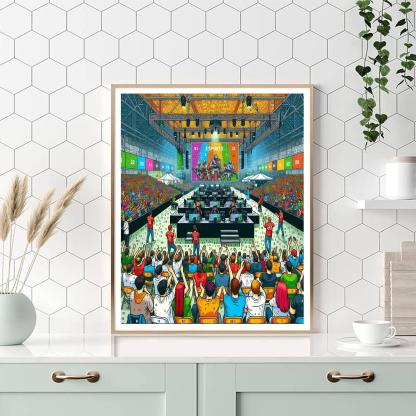 Dreamhack - Sweden Paint By Numbers Art