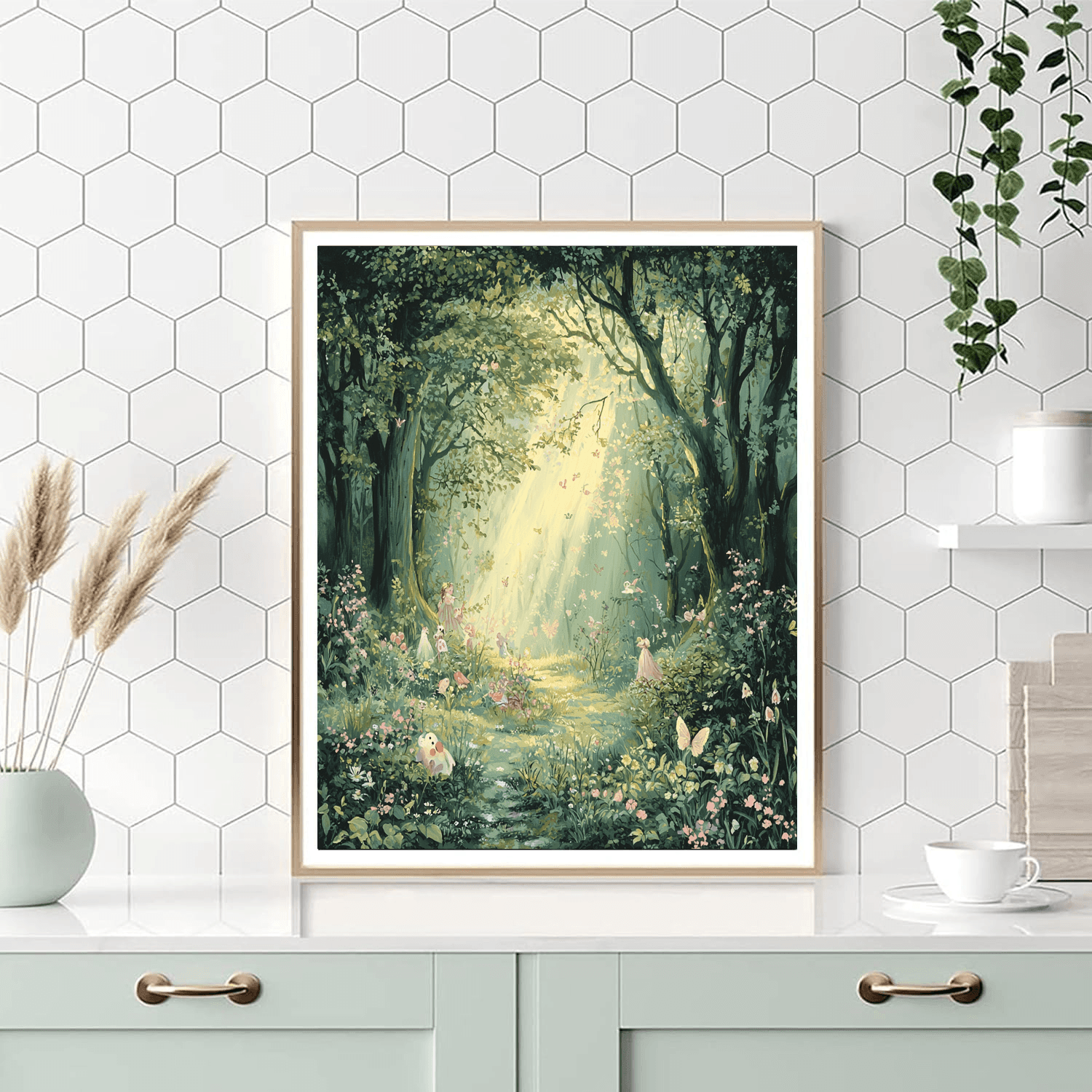 Rackham Inspired The Magical Forest  Painting By Numbers Kit