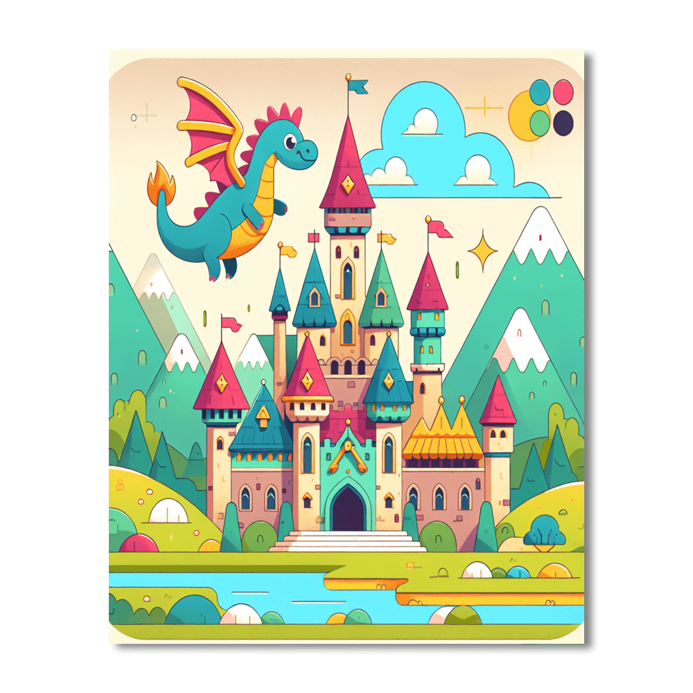 Magic Castle Chronicles Paint By Number