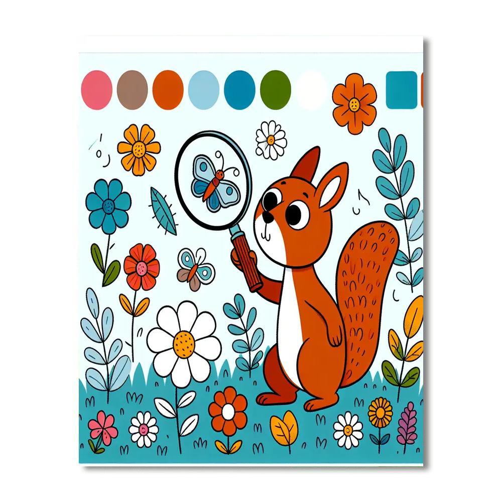 Garden Of Science Discovery Paint By Number