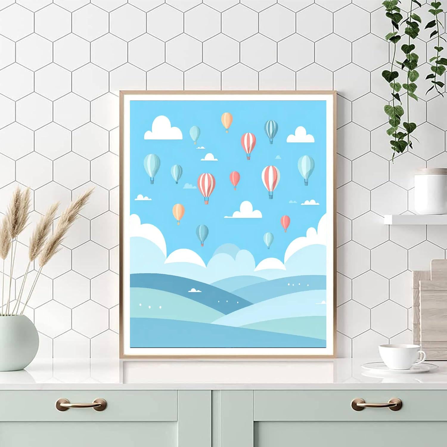 Soaring Skies Paint By Numbers Art