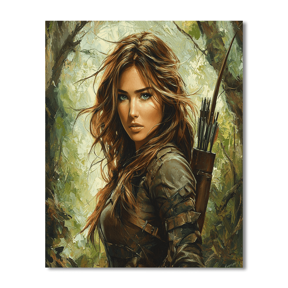 Jennifer Lawrence: The Fearless Hunger Games Heroine Paint By Number
