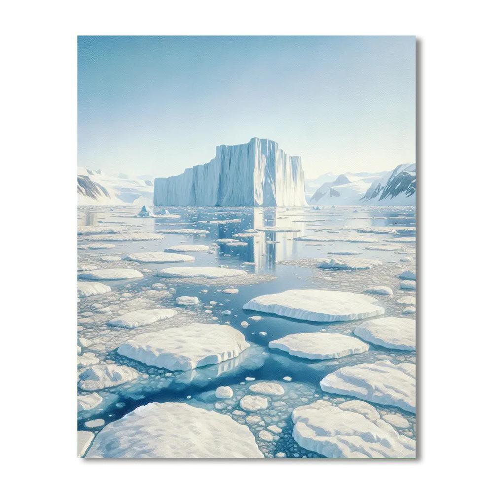 Frozen Arctic Majesty Paint By Color