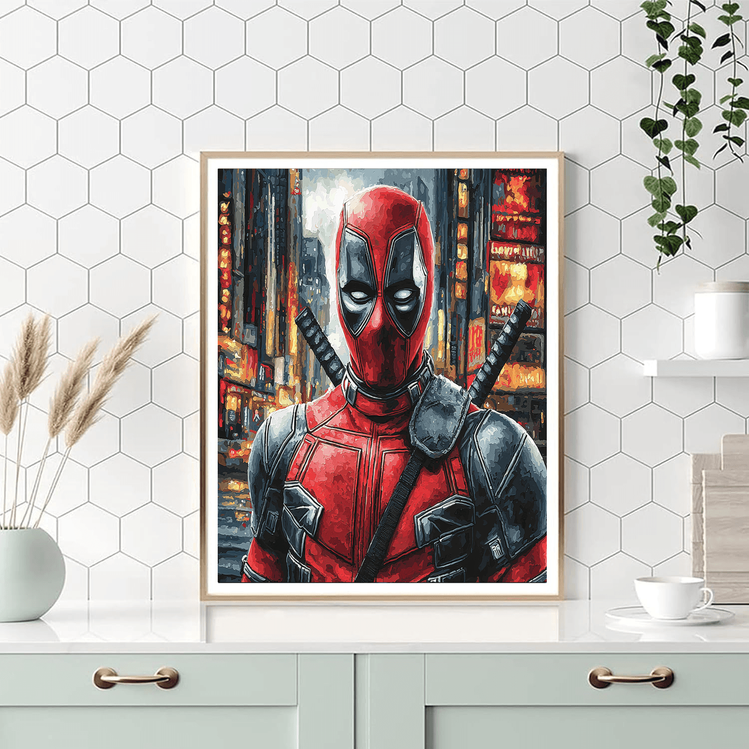 Ryan Reynolds: The Humorous Hero With A Heart Paint By Numbers Kits