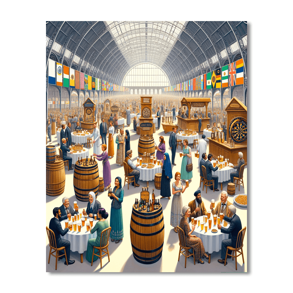 The Great British Beer Festival - London, Uk Paint By Number