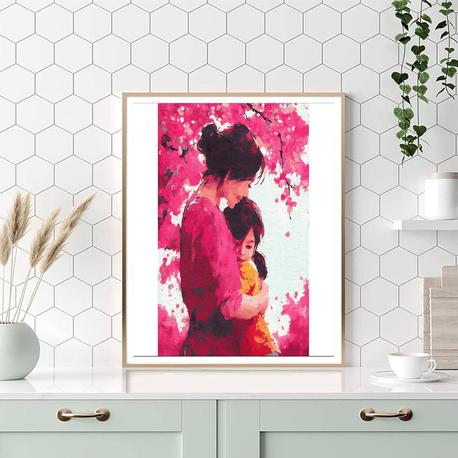 The Power Of A Mother's Love Paint By Numbers Kits