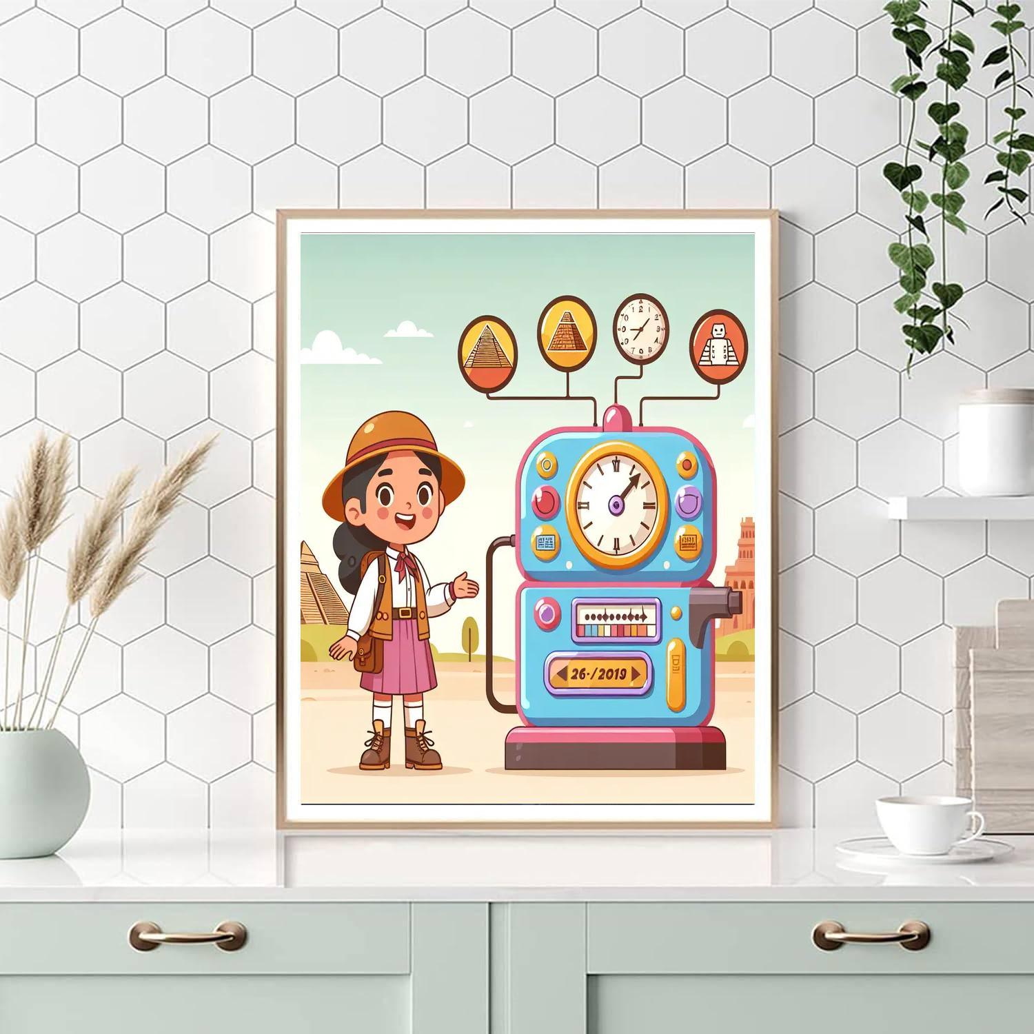 Time Traveler's Journey Paint By Numbers Kits