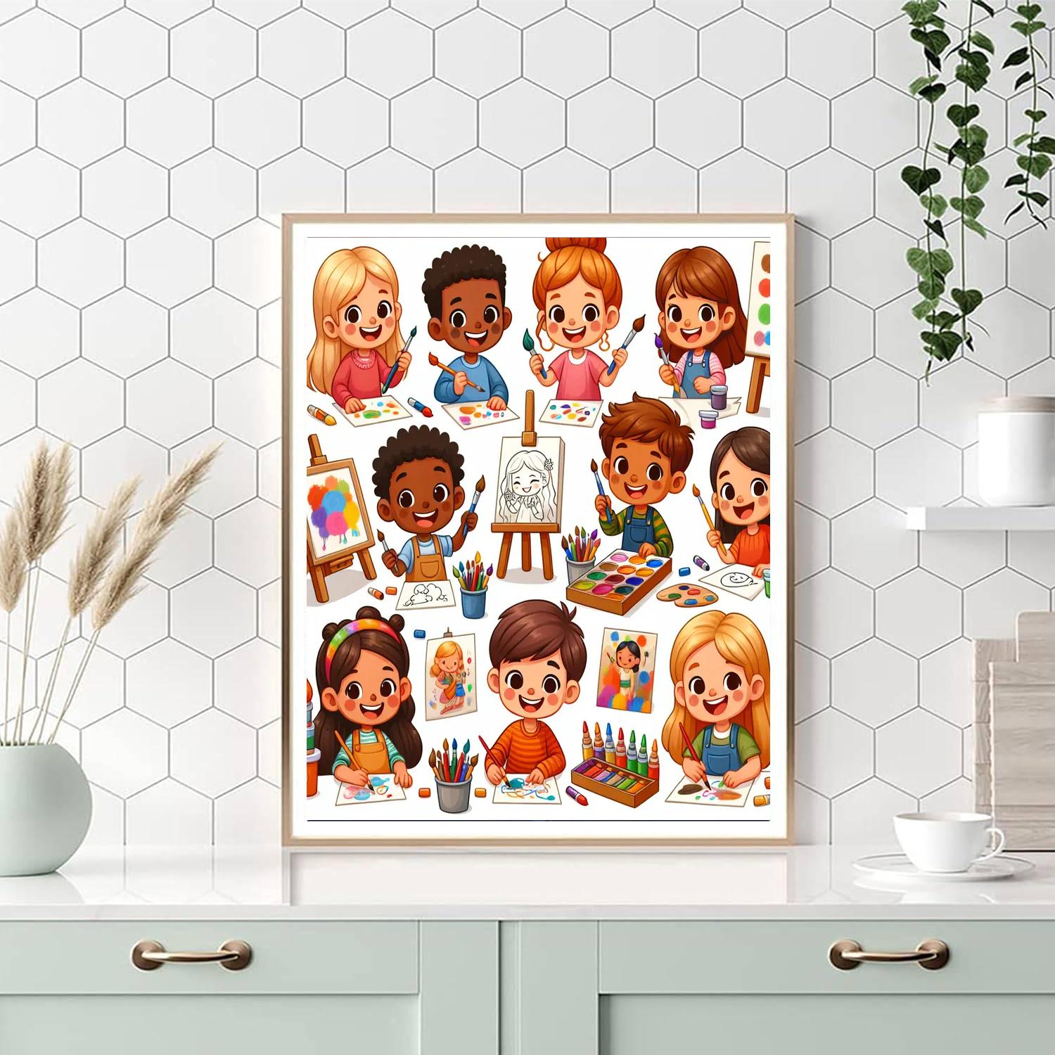 Creative Artists Numbered Painting Kits