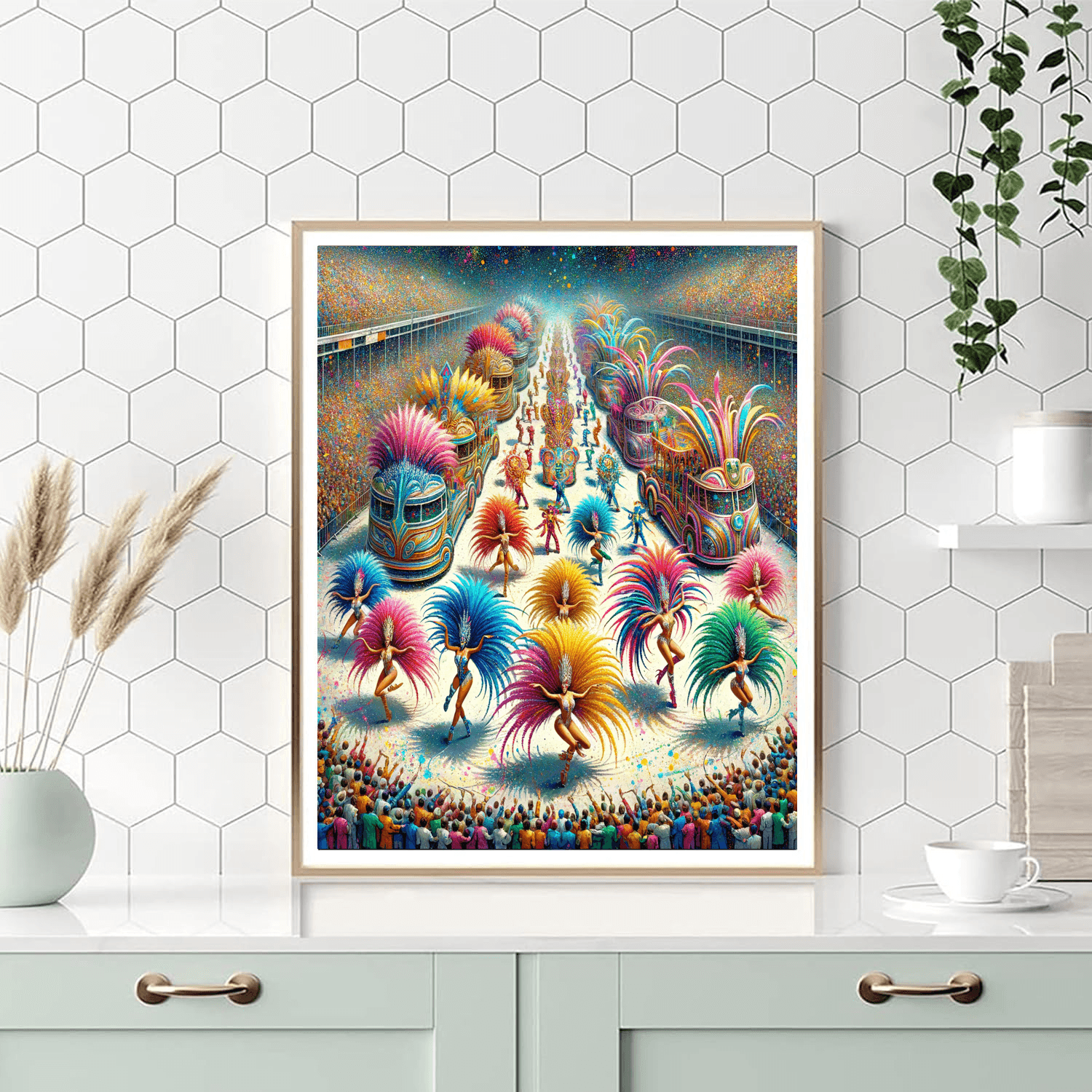 Rio Carnival - Rio De Janeiro Paint By Color