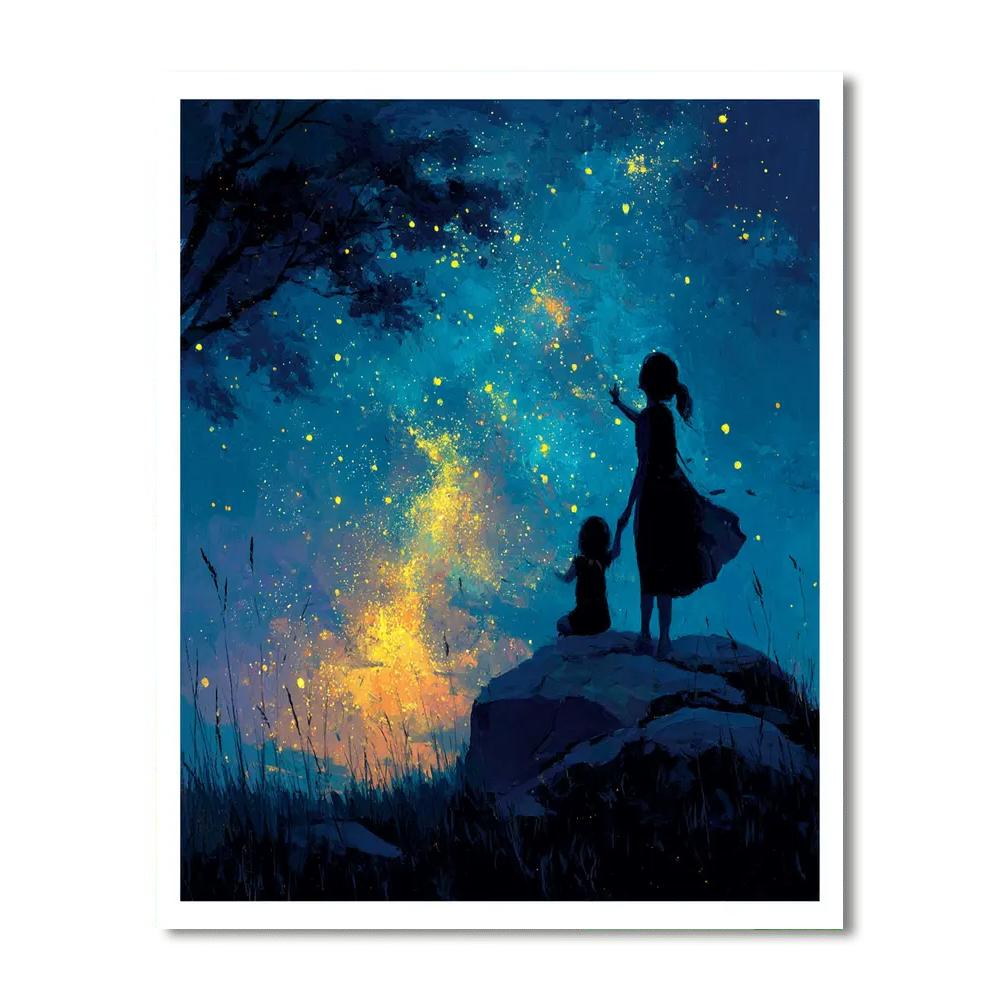 Under The Night Sky Paint By Color
