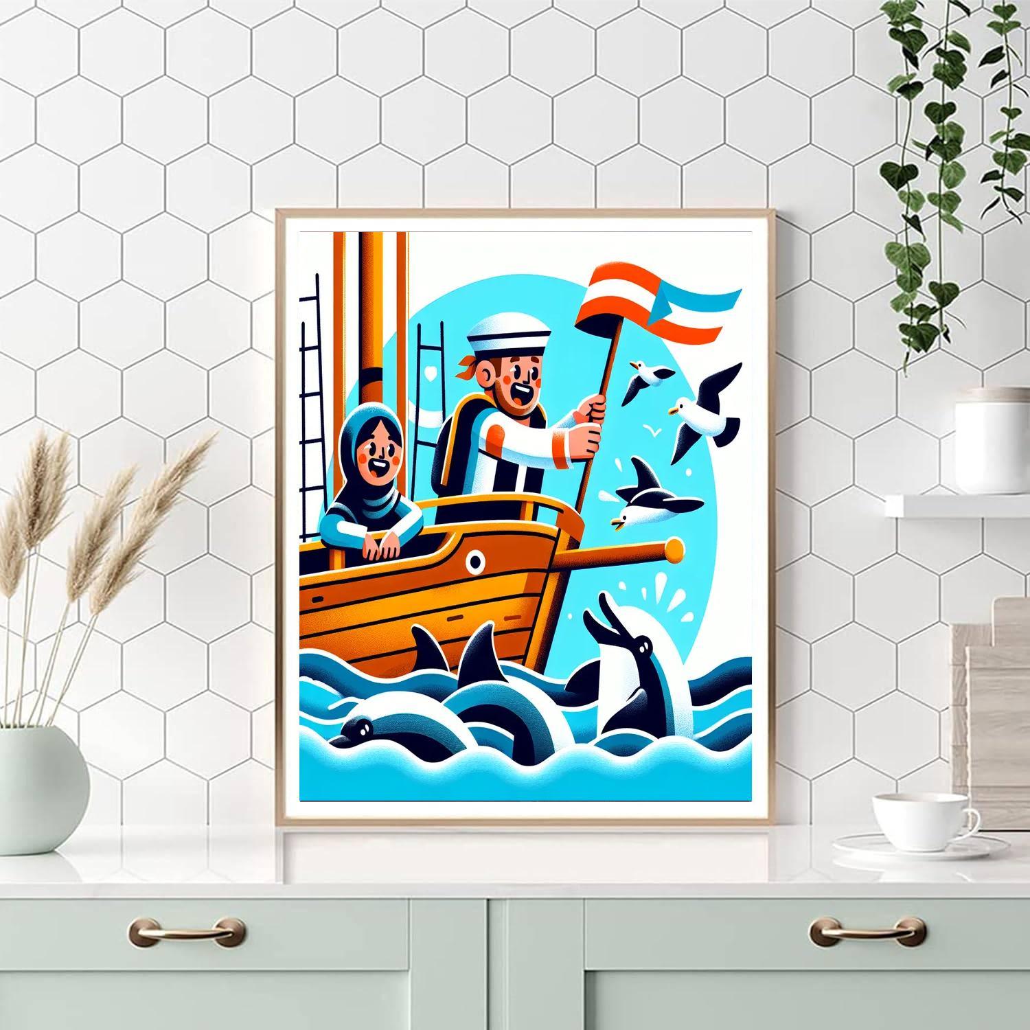 Ocean Explorer Voyage DIY Paint By Numbers