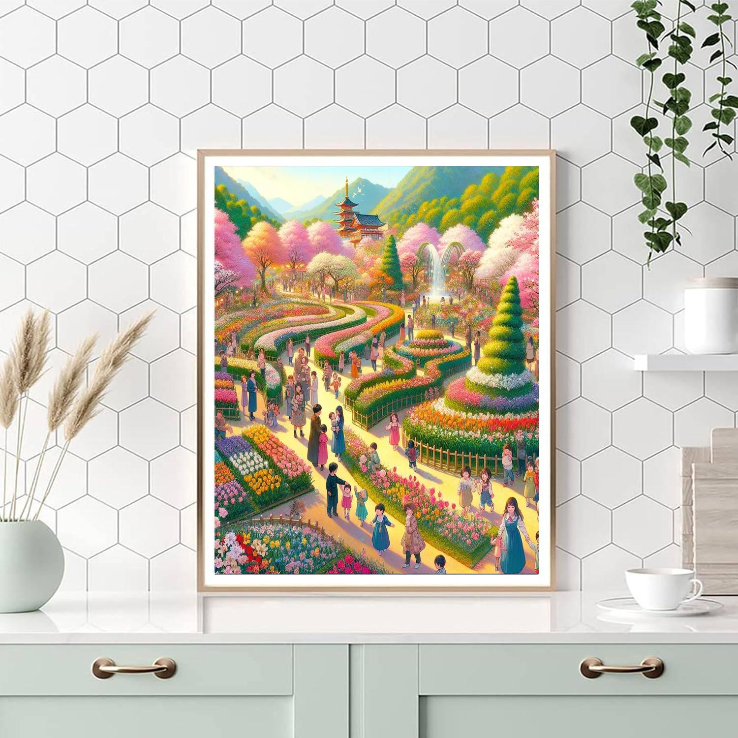 Floriade - Australia Paint By Numbers Art