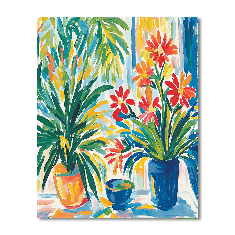 Henri Matisse Inspired A Symphony Of Colors  Paint By Numbers Art