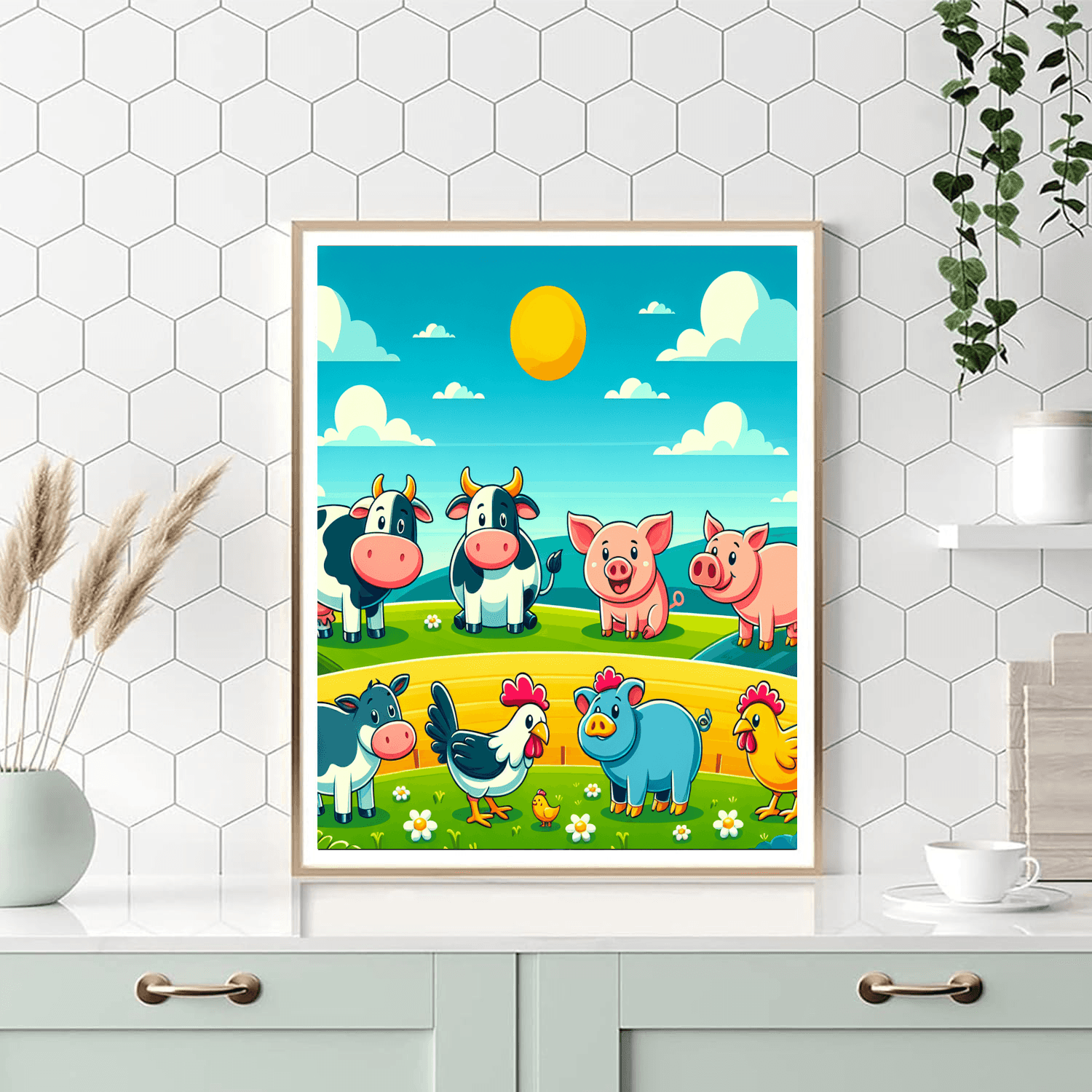 Adventurous Farm Life Paint By Number