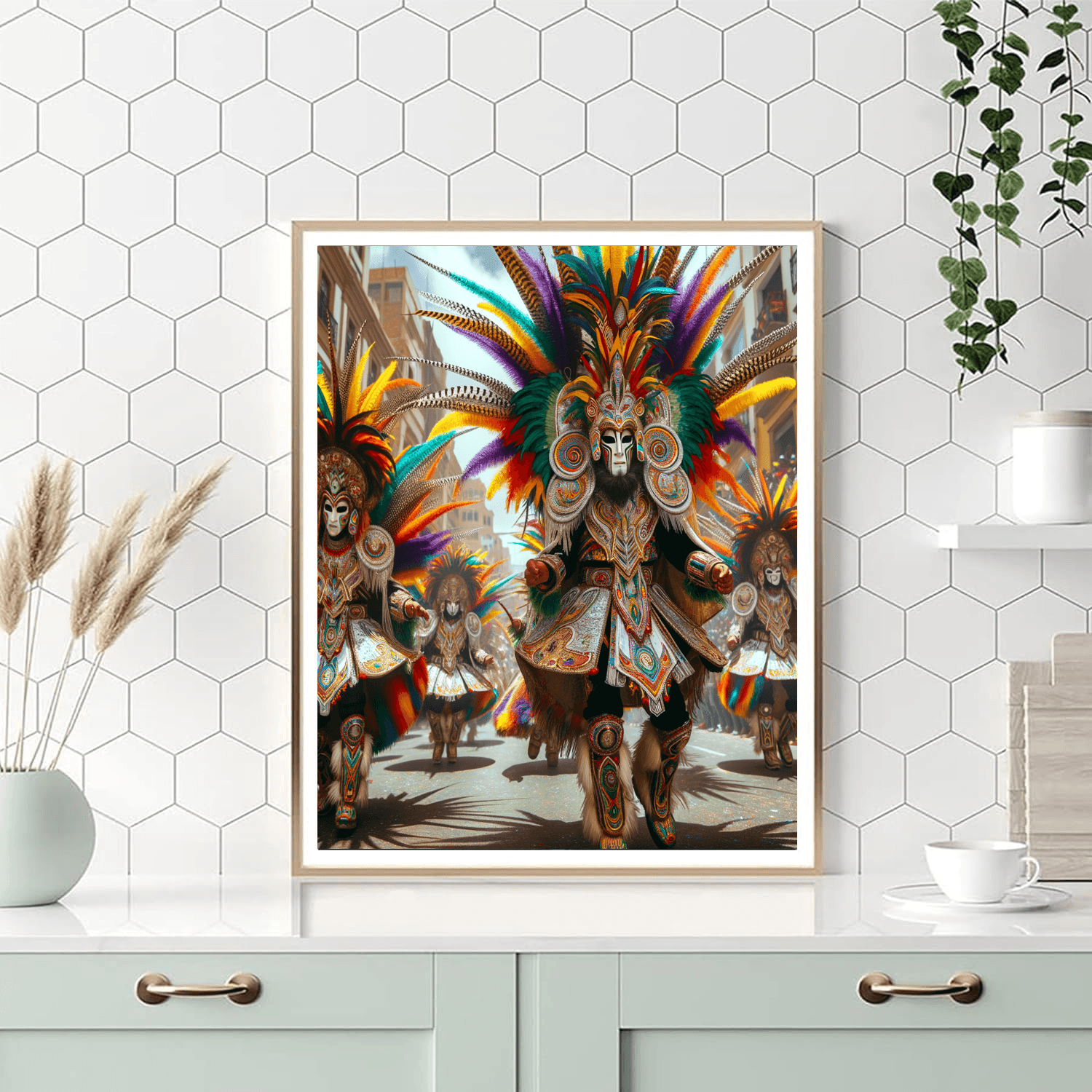 Carnival Of Oruro - Bolivia Number Painting