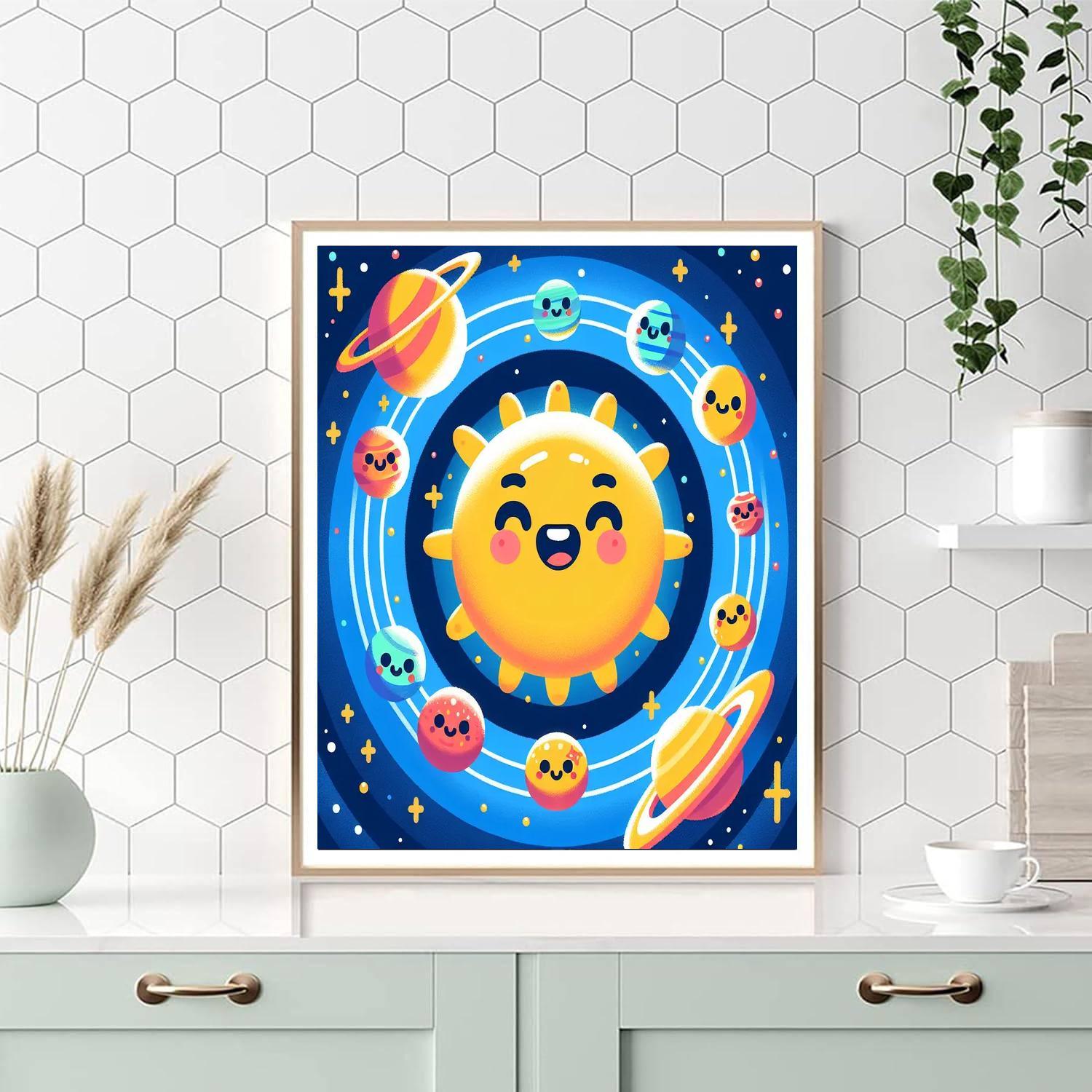 Galactic Galaxy Adventures Paint By Numbers Kits