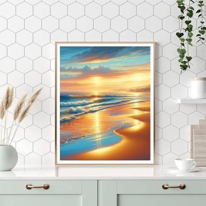 Charming Seaside Paint By Number
