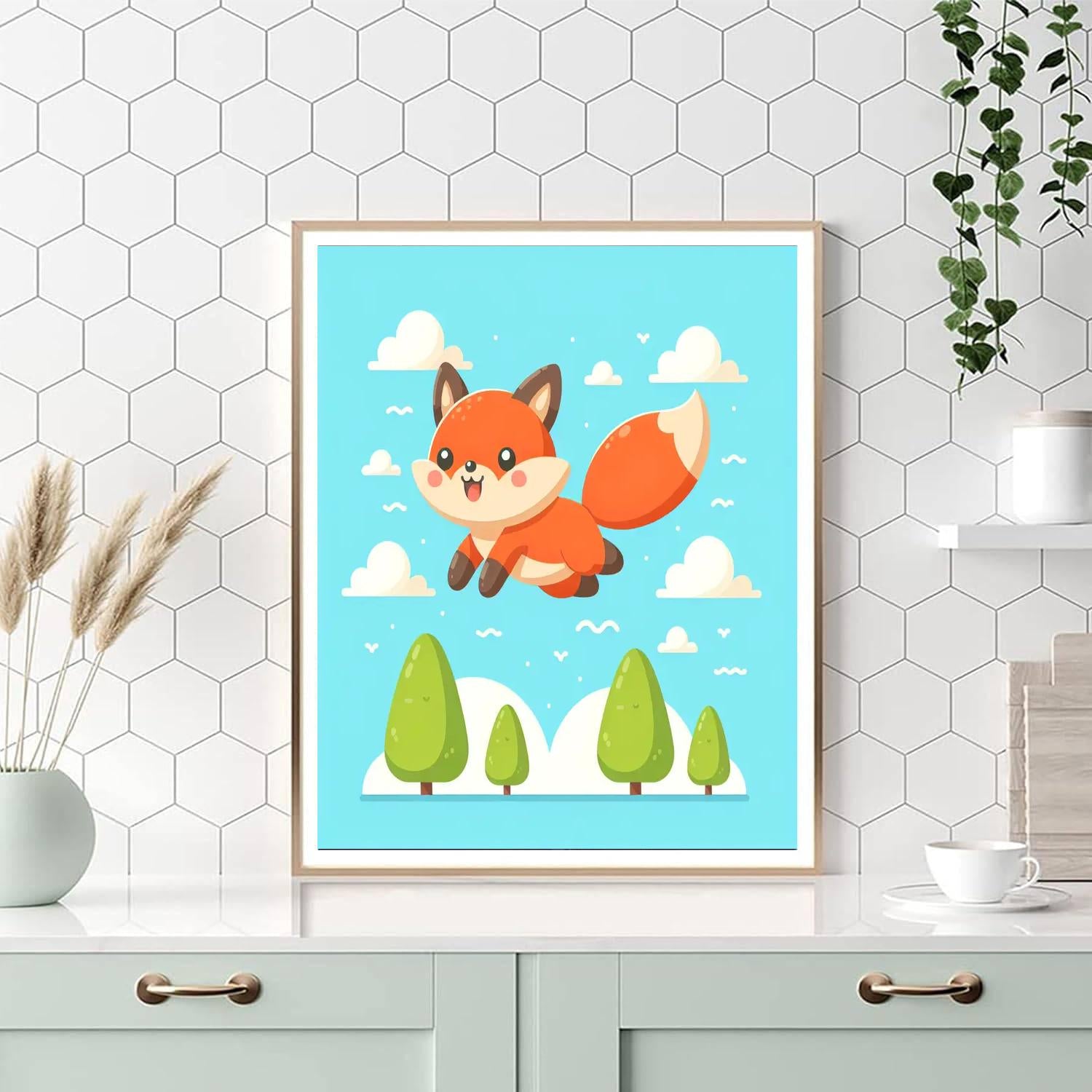 Fantastic Flying Fox Paint By Color