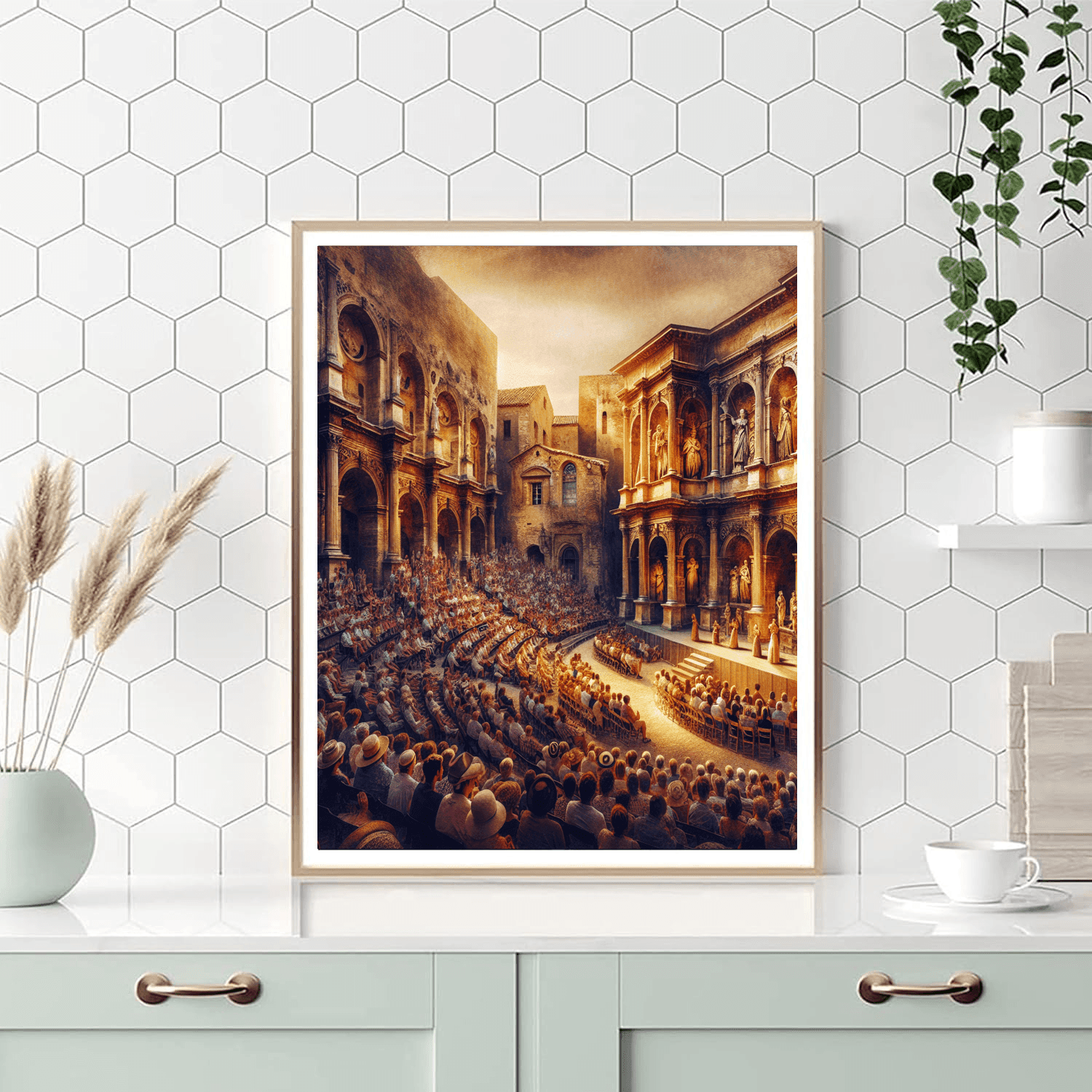 Festival D'avignon - France Number Painting