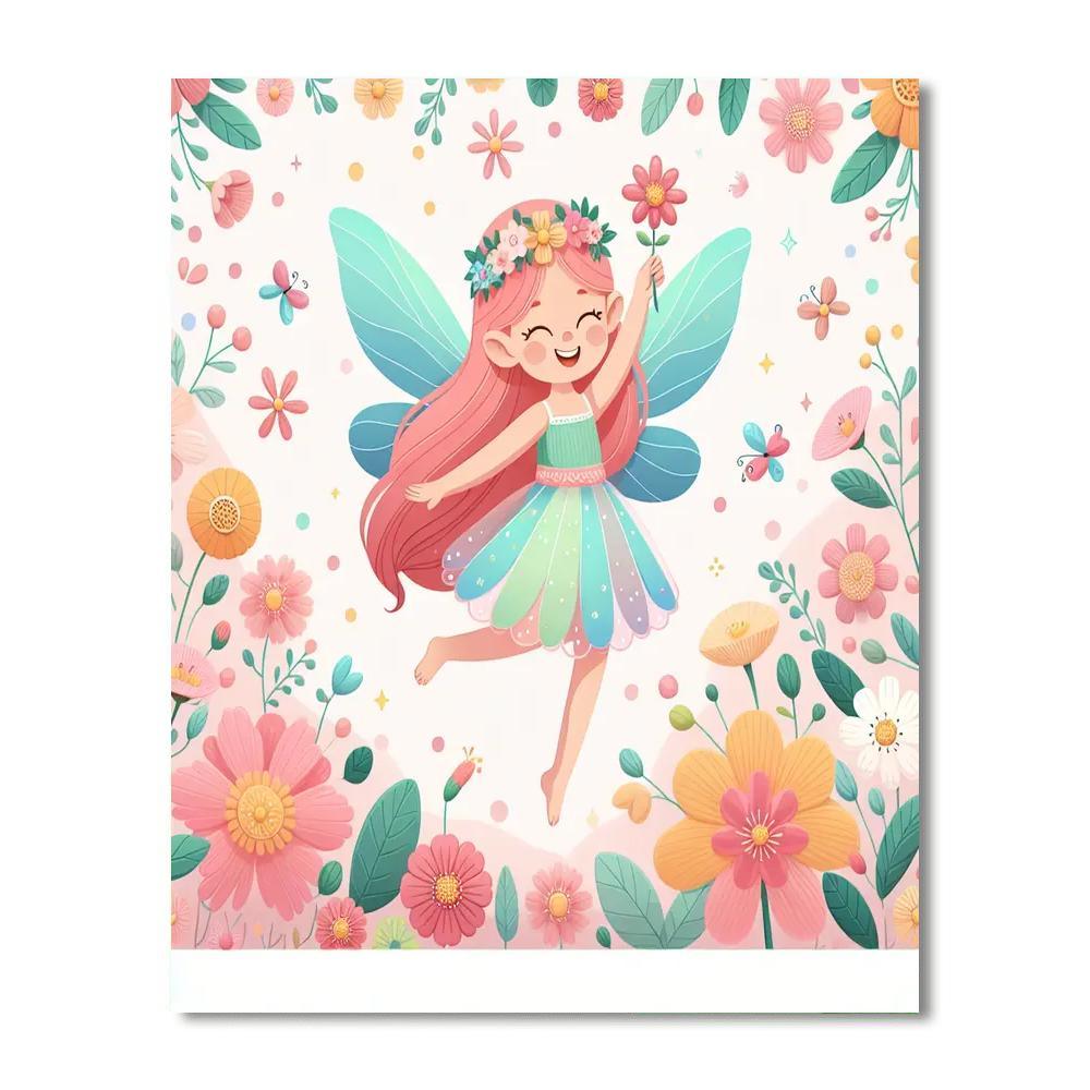 Fantastic Fairy DIY Paint By Numbers