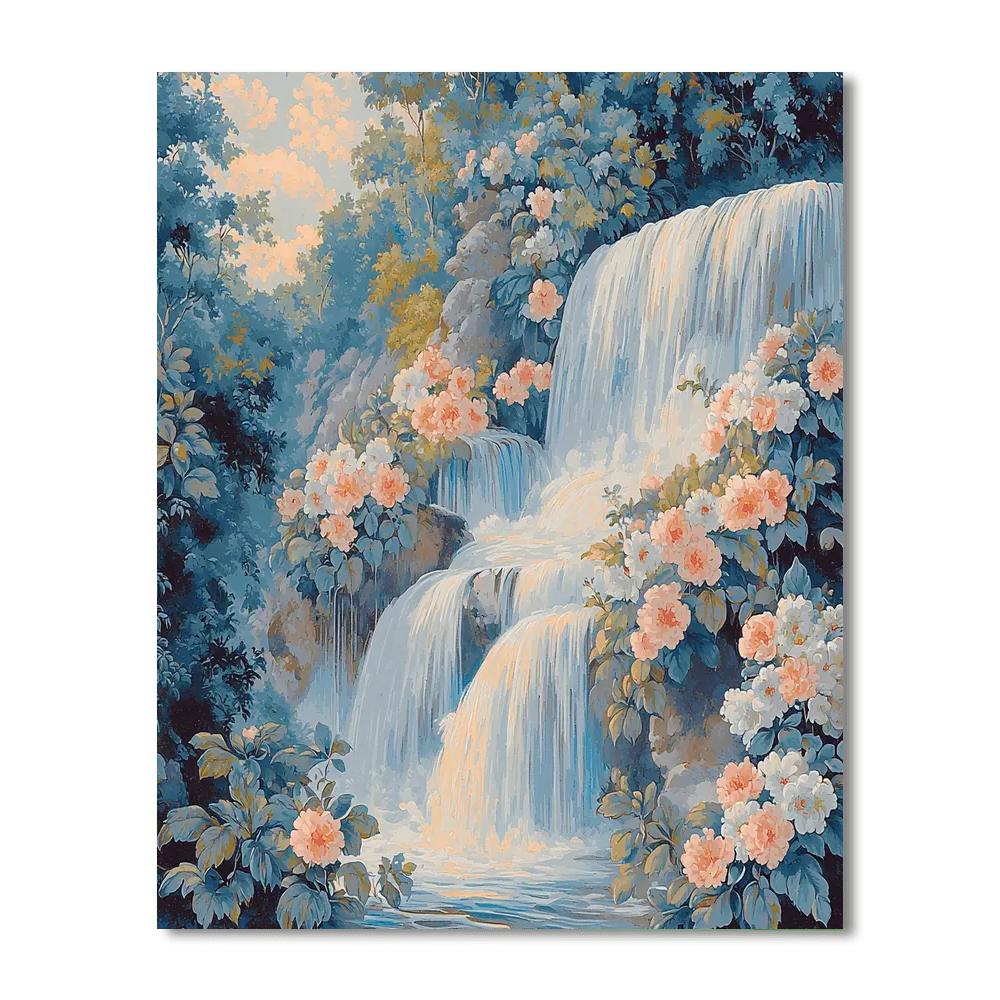 Odilon Redon Inspired Dreamy Waterfall  Paint By Numbers Kits
