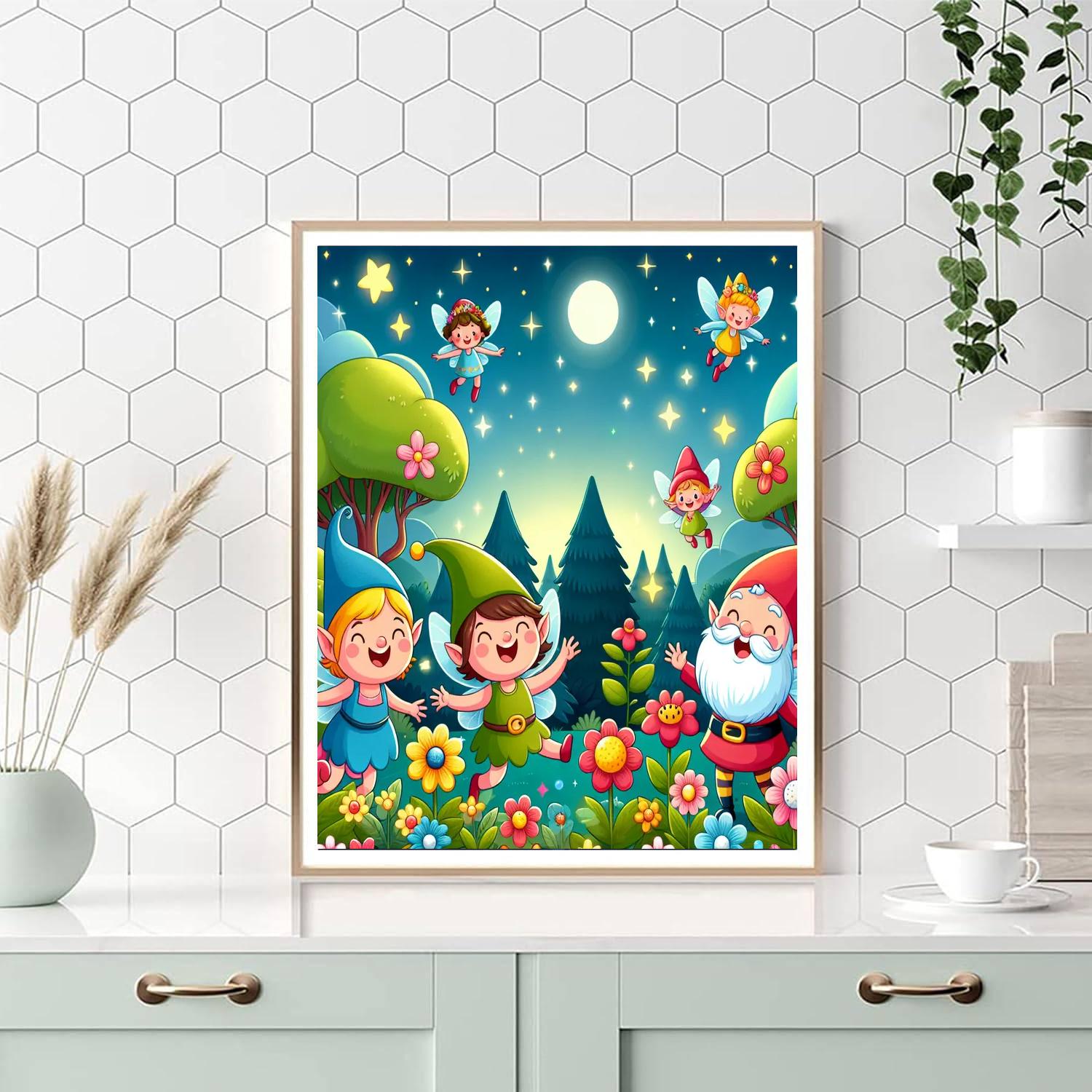 Mystical Magical Forest Numbered Painting Kits