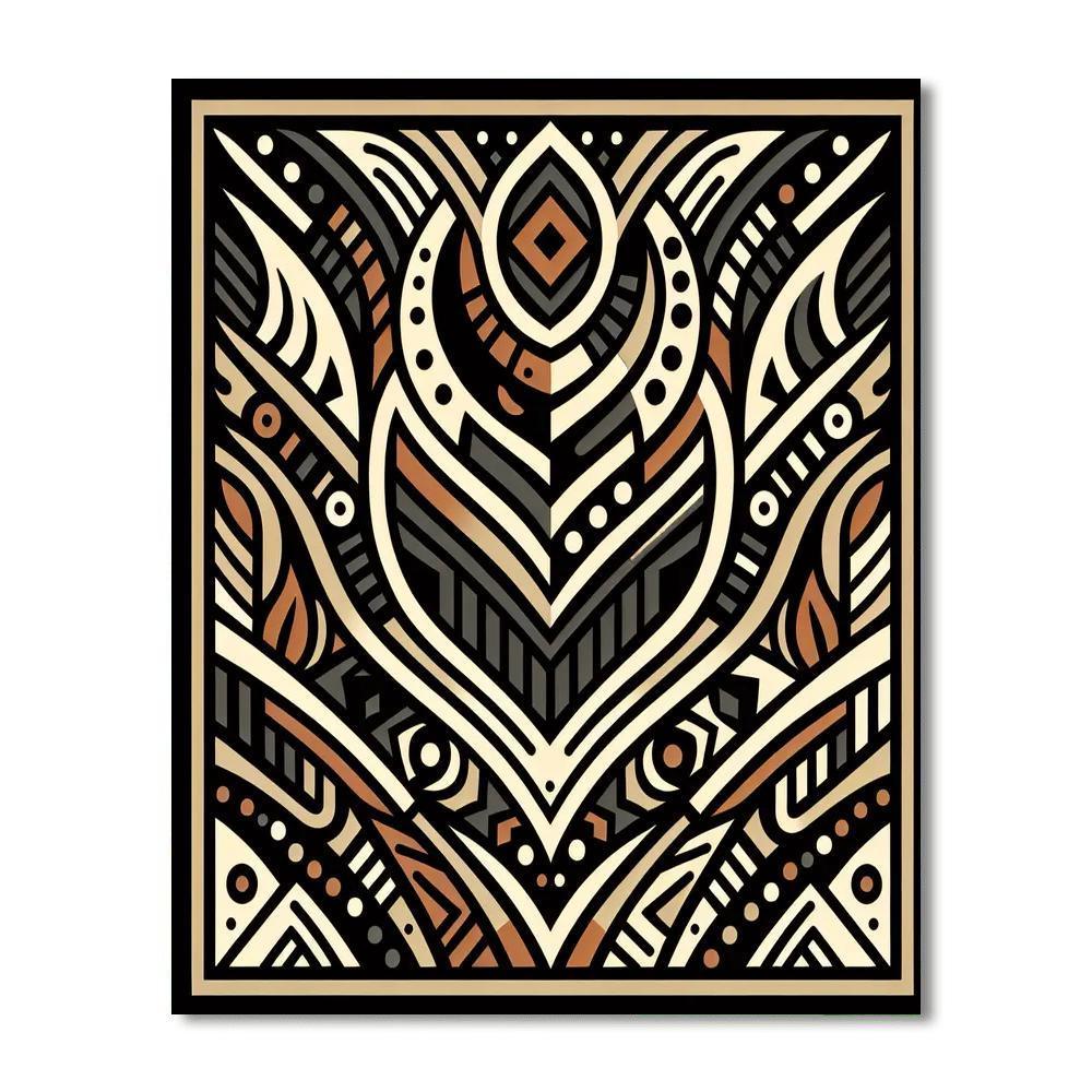 Ancient Tribal Heritage DIY Paint By Numbers
