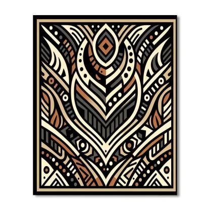 Ancient Tribal Heritage DIY Paint By Numbers