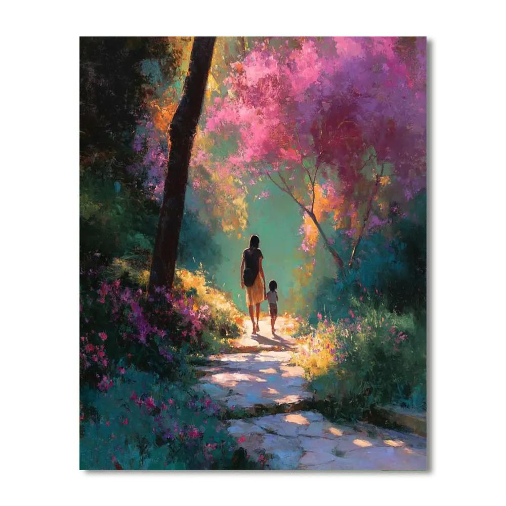 Eternal Garden Of Love Painting By Numbers Kit