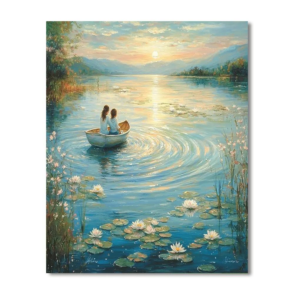 Sailing On Dreams DIY Paint By Numbers