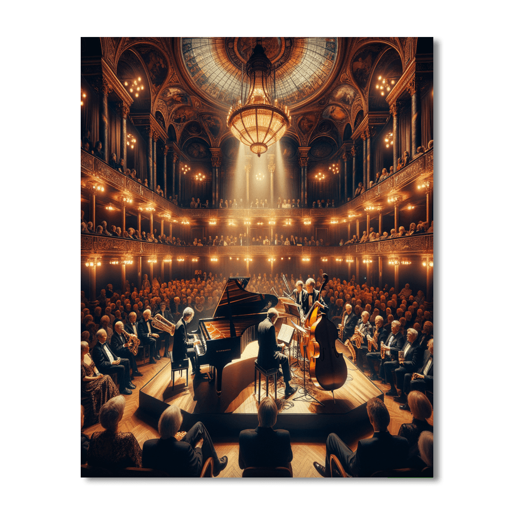 Jazz Fest Wien - Vienna Numbered Painting Kits