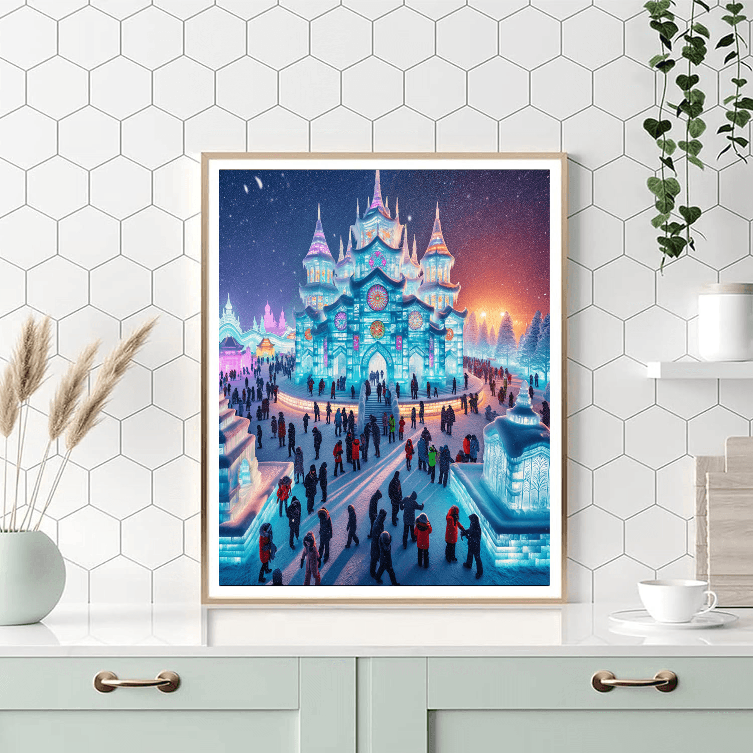 Snow And Ice Sculpture Festival - China Paint By Number