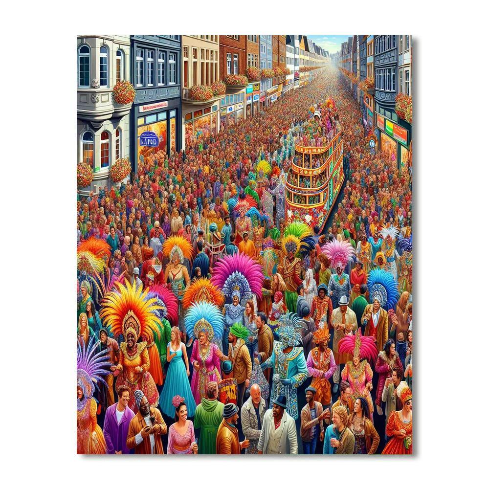 Düsseldorf Carnival Painting Number Kit