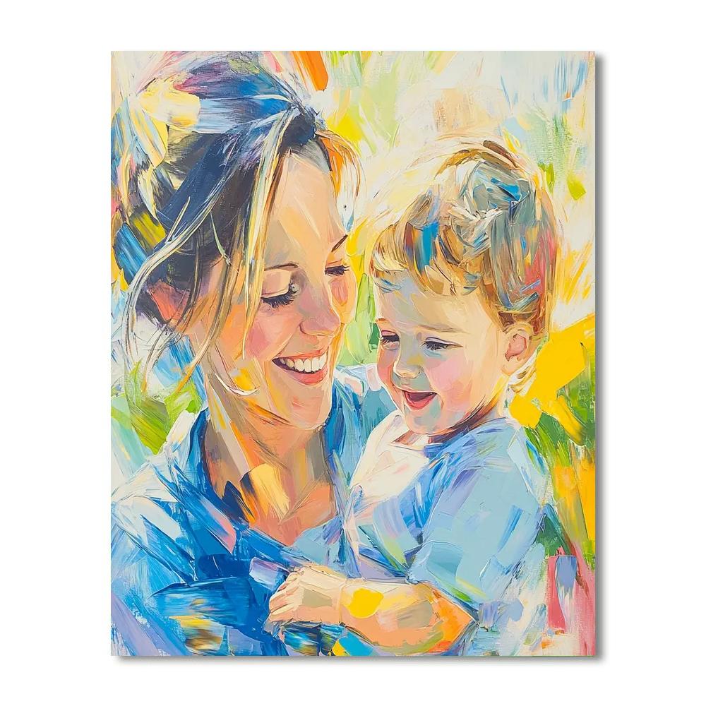 Expressions Of Love Number Painting