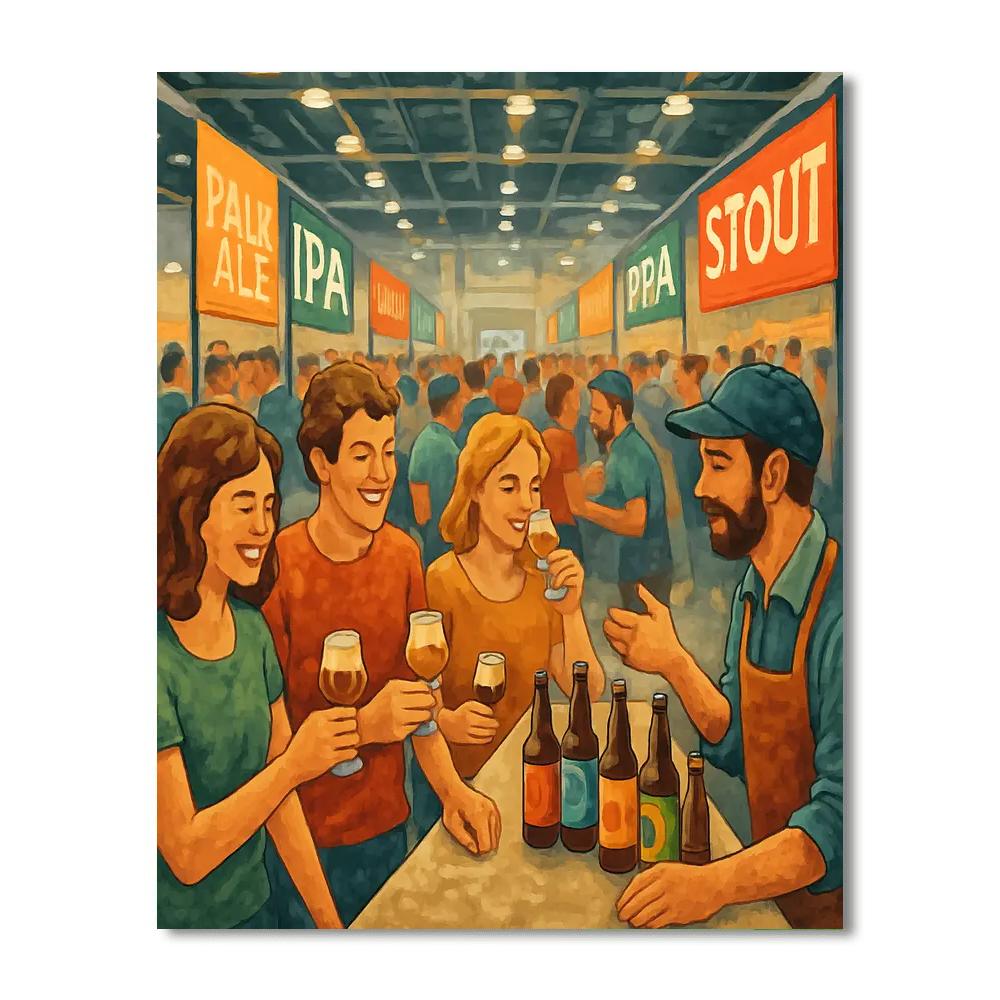 Great American Beer Festival - Denver, Usa Paint By Numbers Art