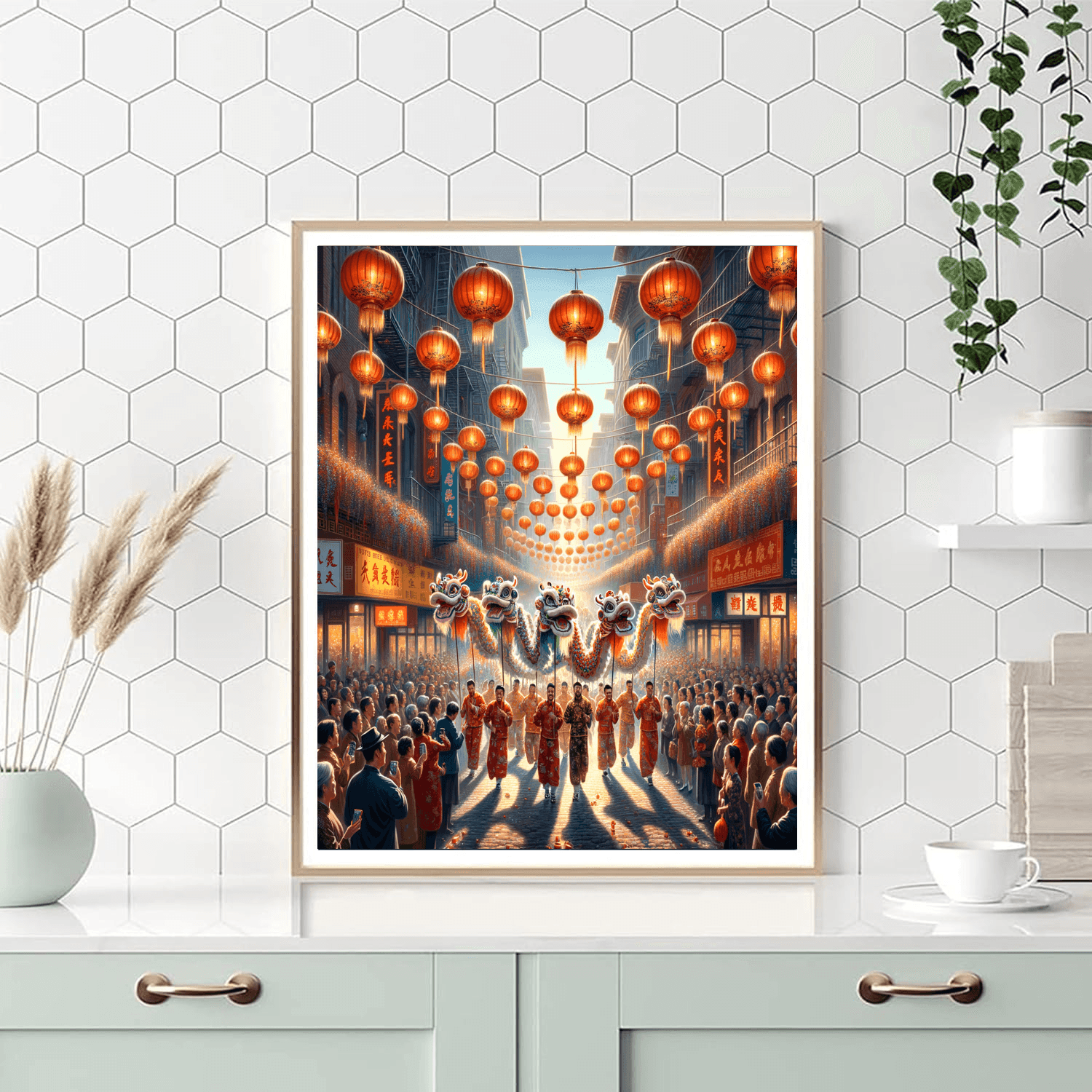 Chinese New Year Parade - San Francisco Paint By Number