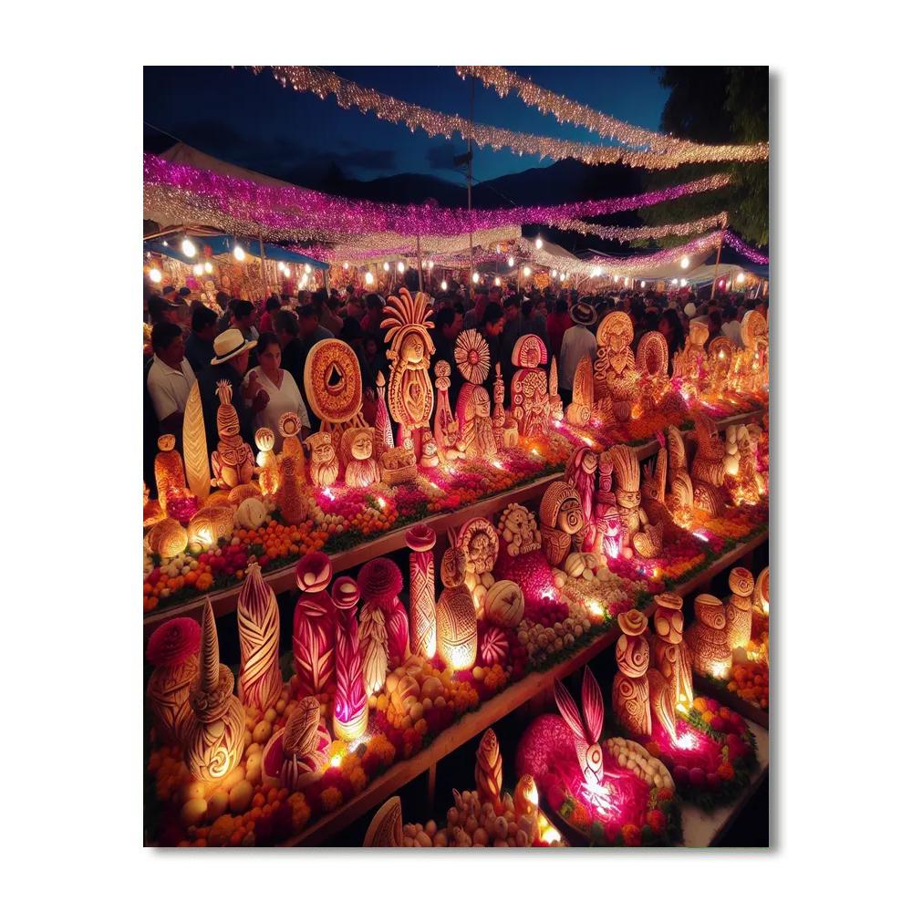 Noche De Rabanos Painting By Numbers Kit