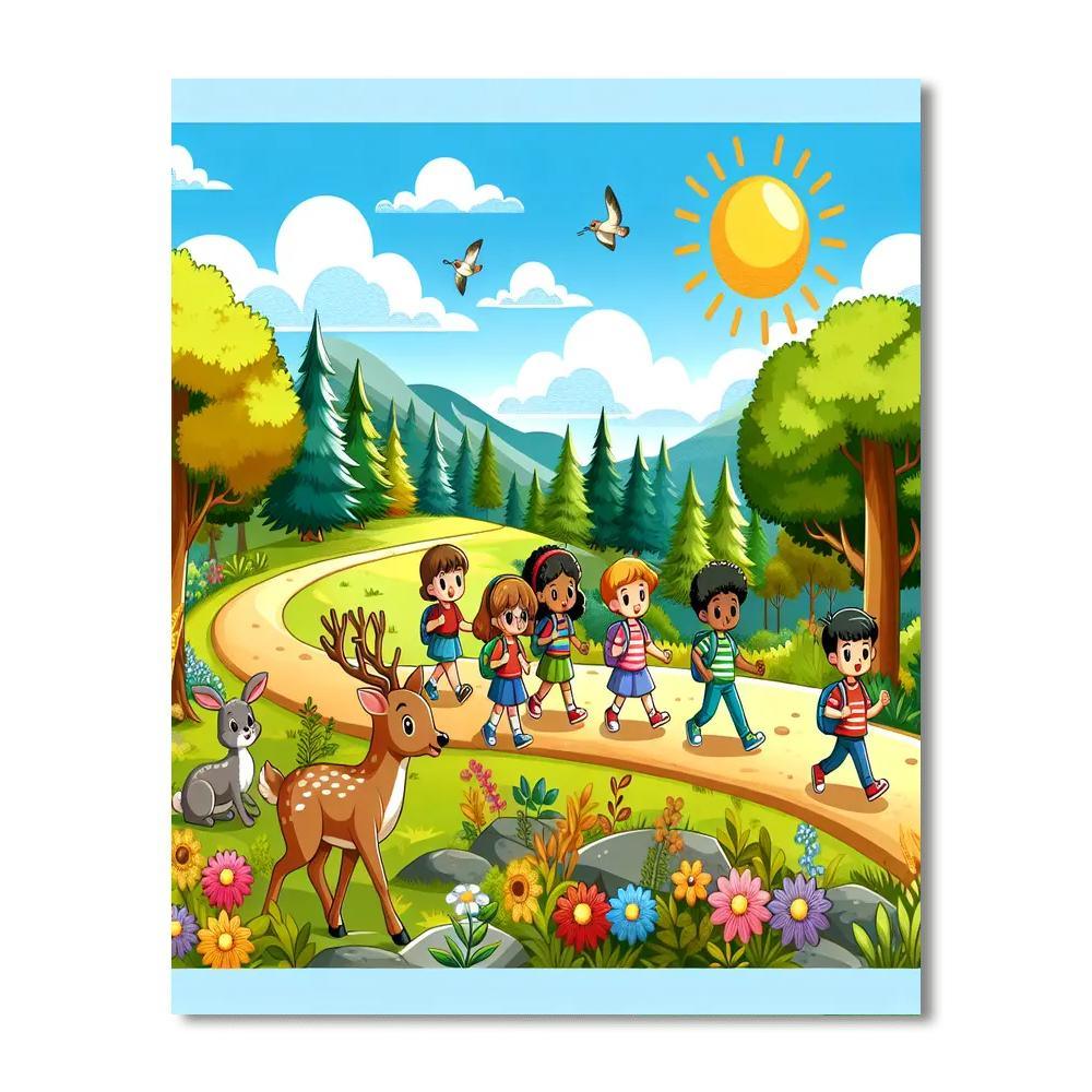 Happy Trails Paint By Numbers Kits