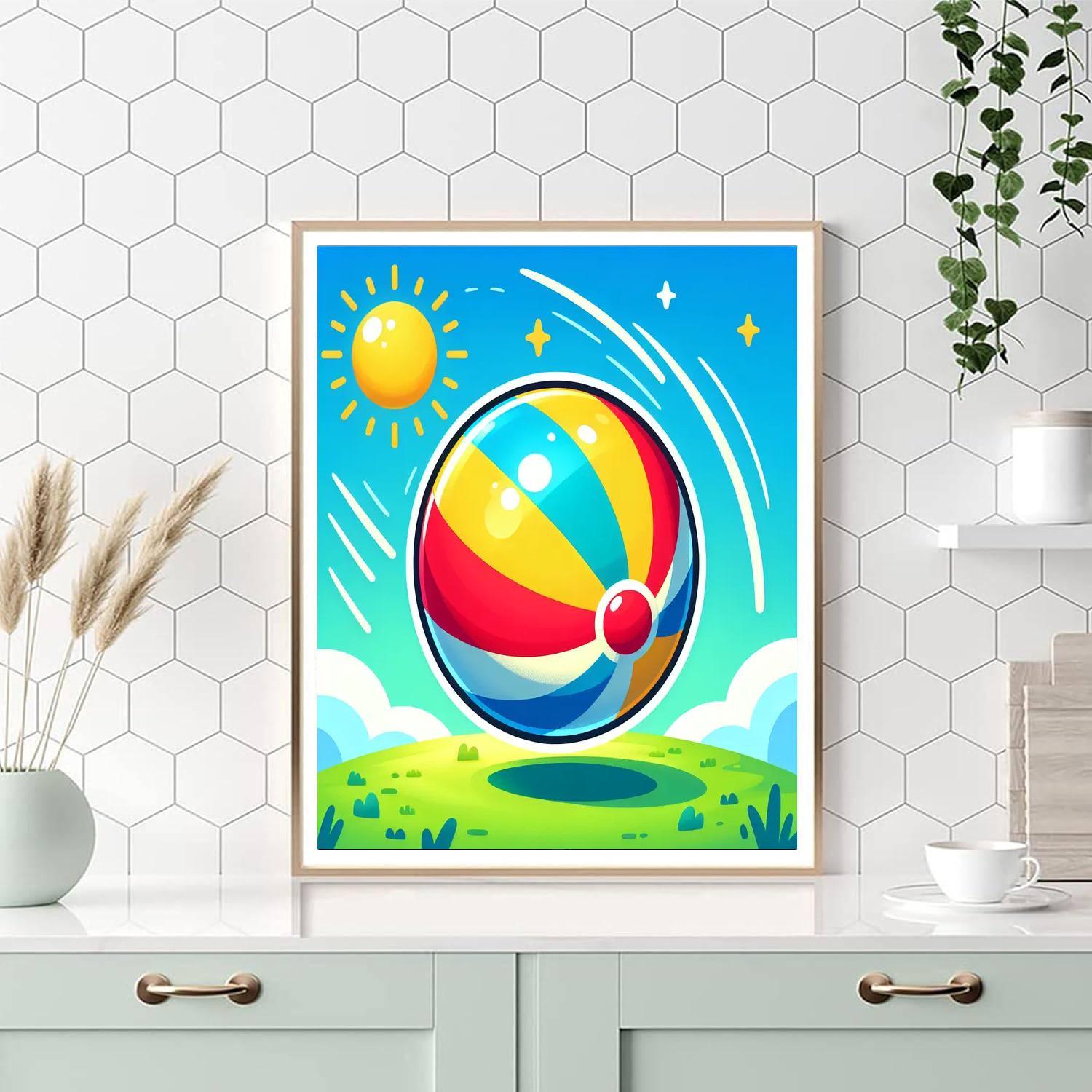 Bouncy Ball Painting By Numbers Kit