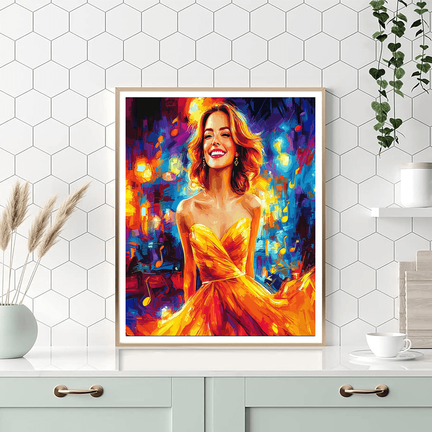 Emma Stone: The Starlet Of La La Land Painting Number Kit