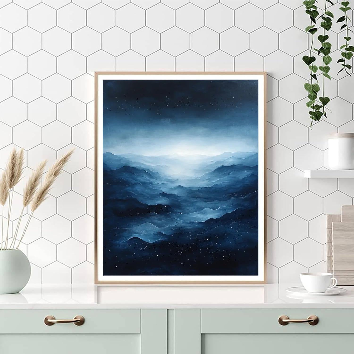 Caravaggio Inspired Ethereal Nightfall  Paint By Numbers Kits