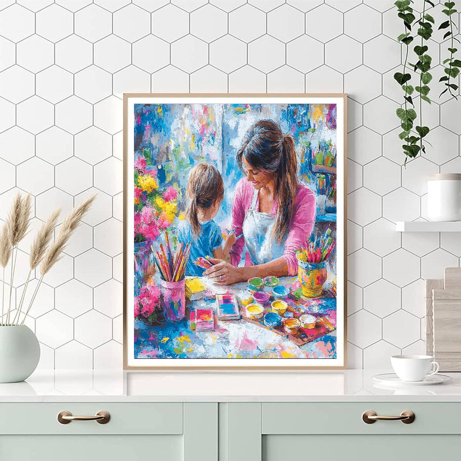 Celebrating Creativity Number Painting