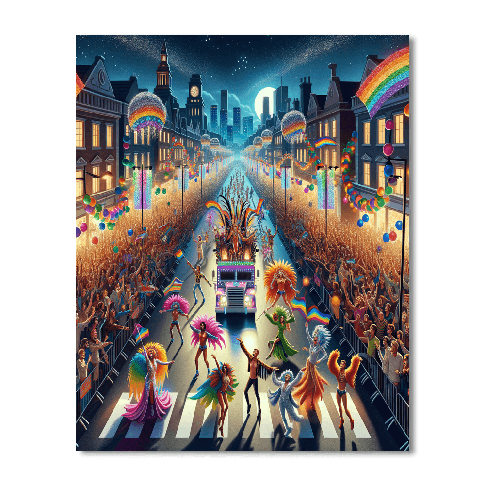 Mardi Gras - Australia Numbered Painting Kits